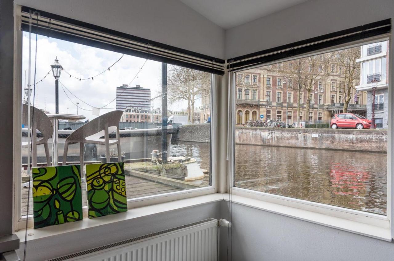 Houseboat Next To Amstel Bed & Breakfast Amsterdam Ngoại thất bức ảnh