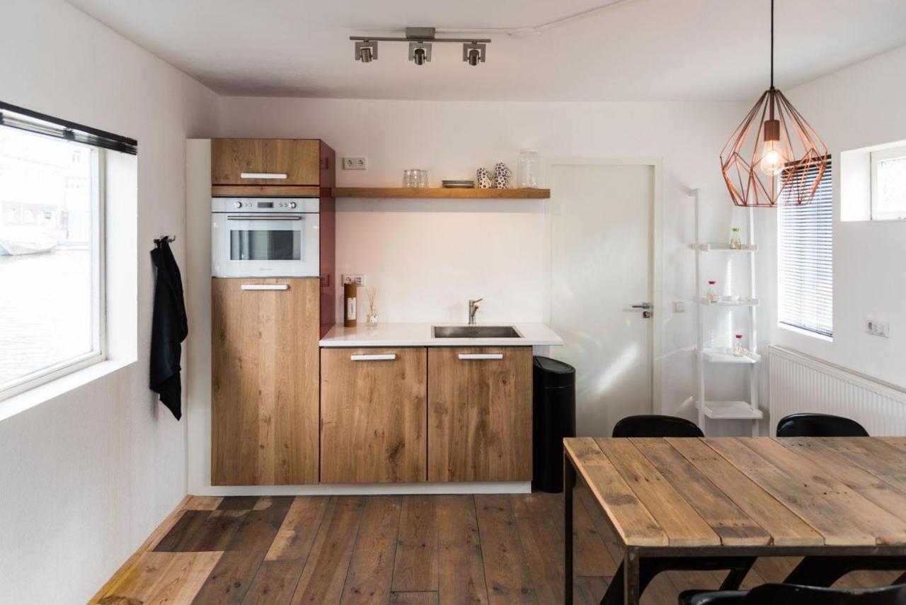 Houseboat Next To Amstel Bed & Breakfast Amsterdam Ngoại thất bức ảnh