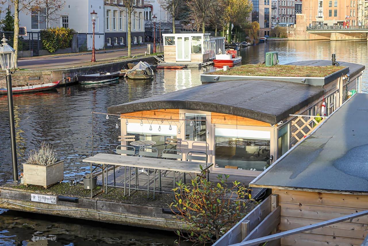 Houseboat Next To Amstel Bed & Breakfast Amsterdam Ngoại thất bức ảnh